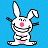 Rabbits icon graphics