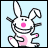 Rabbits icon graphics