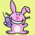 Rabbits icon graphics