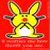 Rabbits icon graphics