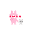 Rabbits icon graphics