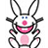 Rabbits icon graphics