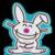 Rabbits icon graphics