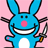 Rabbits icon graphics