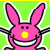 Rabbits icon graphics