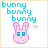 Rabbits icon graphics