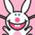 Rabbits icon graphics