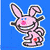 Rabbits icon graphics