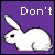 Rabbits icon graphics