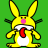 Rabbits icon graphics