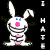 Rabbits icon graphics