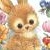 Rabbits icon graphics