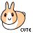 Rabbits icon graphics