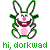 Rabbits icon graphics