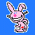 Rabbits icon graphics