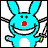 Rabbits icon graphics