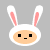 Rabbits icon graphics