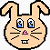 Rabbits icon graphics