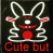 Rabbits icon graphics