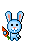 Rabbits icon graphics