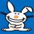 Rabbits icon graphics