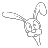 Rabbits icon graphics