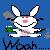 Rabbits icon graphics