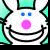 Rabbits icon graphics