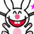 Rabbits icon graphics