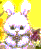 Rabbits icon graphics