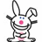Rabbits icon graphics
