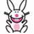Rabbits icon graphics