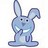 Rabbits icon graphics