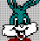 Rabbits icon graphics