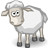 Sheep icon graphics