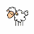 Sheep icon graphics