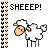 Sheep icon graphics