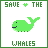 Whales icon graphics