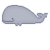 Whales icon graphics