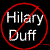 Hilary duff icon graphics