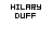 Hilary duff icon graphics