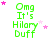 Hilary duff icon graphics