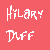 Hilary duff icon graphics