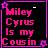 Miley cyrus icon graphics