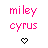 Miley cyrus icon graphics