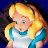 Alice in wonderland icon graphics