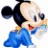 Baby disney icon graphics