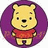 Baby pooh icon graphics