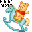 Baby pooh icon graphics