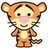 Baby pooh icon graphics